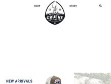 Tablet Screenshot of grueneoutfitters.com